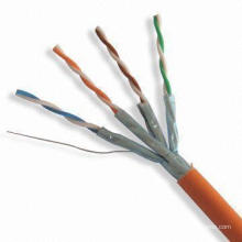 Cable Ethernet CAT6A de gama alta con datos de 10g Cobre libre de oxígeno de 500MHz